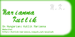 marianna kutlik business card